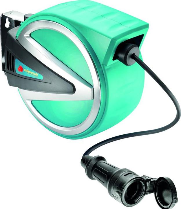 technocraft Rücklauf-Kabelrolle (20 m, 1.50 mm²)