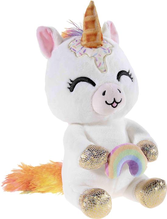 Produktbild Heunec 324169 - Ice Baby Rainbow Chaser, Einhorn, Plüschfigur, 25 cm (25 cm)