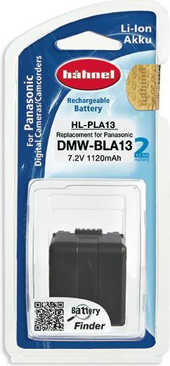 Produktbild Hähnel HL-PLA13 Panasonic DMW-BLA13, 1120mAh, 7.2V, 8.1Wh
