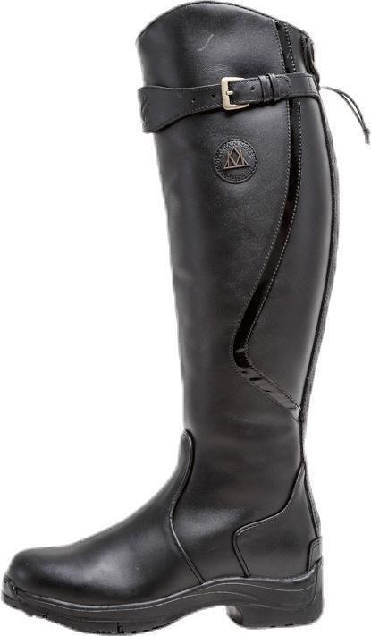 Actual product image Mountain Horse 's leather riding boots snowy river regular wide (41)