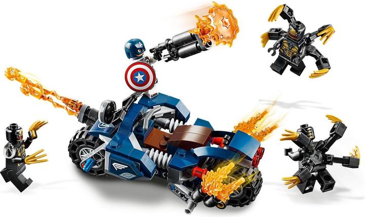 Produktbild LEGO Captain America: Outrider-Attacke (76123, LEGO Marvel)