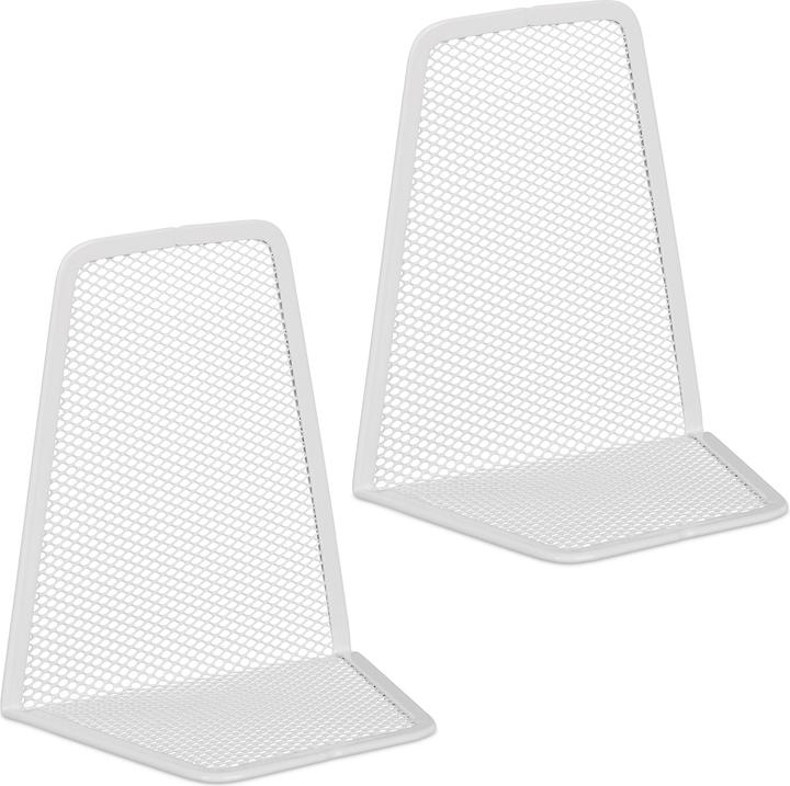 Image du produit Relaxdays 2x serre-livres (12 x 9 x 14 cm)
