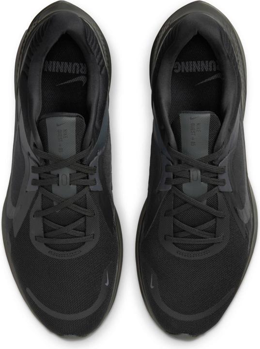 Actual product image Nike Quest 5 Men "s Road Runnin BLACK/DK SMOKE GREY 8.5 (42)
