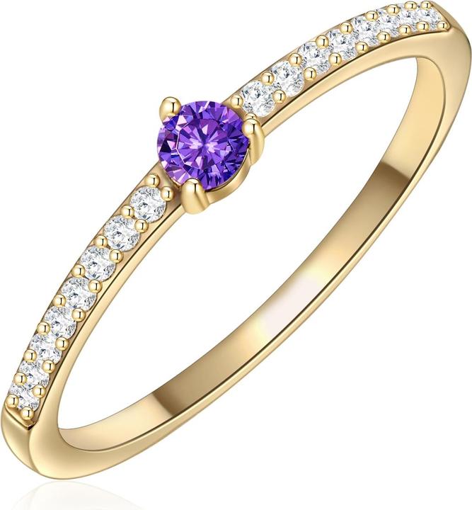 Immagine prodotto Glanzstücke München Donna Argento Cubic Zirconia Oro Giallo - 26581 (58, 925 Argento)