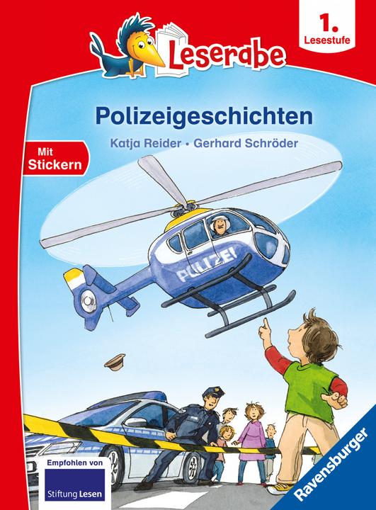 Image du produit Ravensburger Leserabe - 1. Lesestufe: Polizeigeschichten (Allemand, Gerhard Schröder, Katja Reider, 2023)