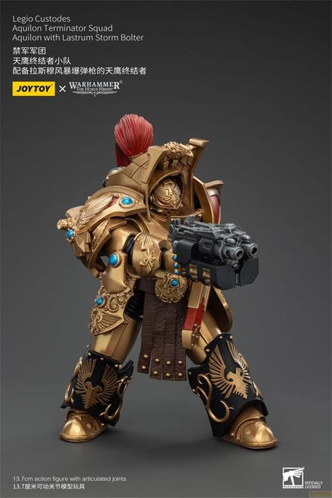 Produktbild Joy Toy Warhammer The Horus Heresy Actionfigur 1/18 Legio Custodes Aquilon Terminator Squad Aquilon with Las