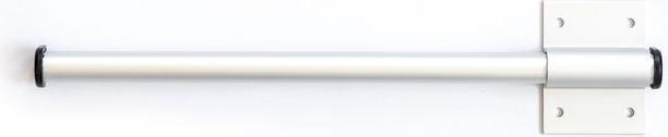 BestaPac Porte-habits anodisé argent 230mm