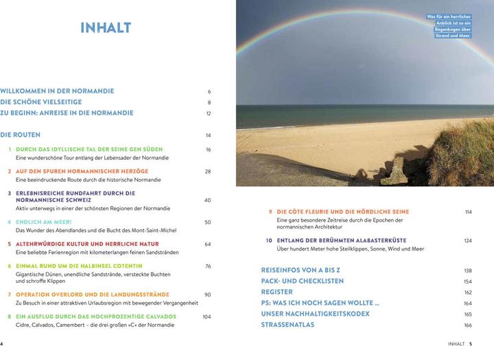 Produktbild Normandie mit dem Wohnmobil (Deutsch, Ines Friedrich, 2023)