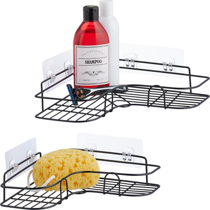 Actual product image Relaxdays 2x shower tray