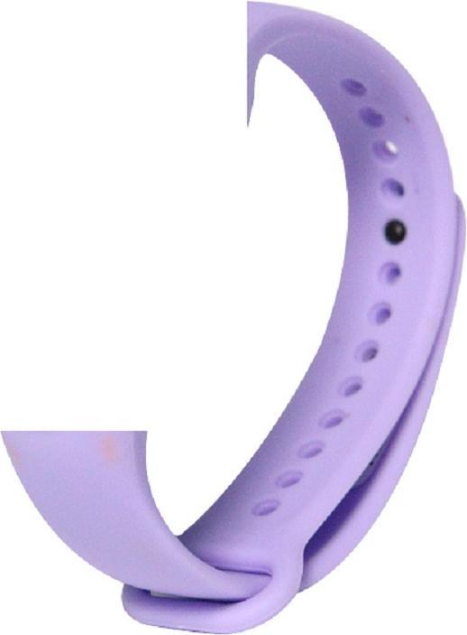 Actual product image Devia band Deluxe Sport for Xiaomi Mi Band 5/ Mi Band 6/ Mi Band 7 lavender (Soft-touch silicone)