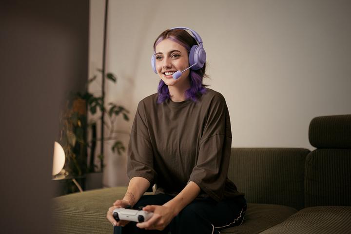 Actual product image SteelSeries Arctis Nova 3PW Lavender (Wireless)