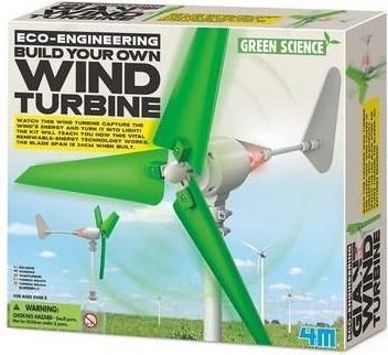 Actual product image 4M Build your own wind turbine