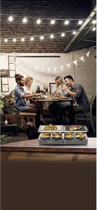 Produktbild Severin RG Raclette-Grill mit Naturgrillstein und Grillplatte