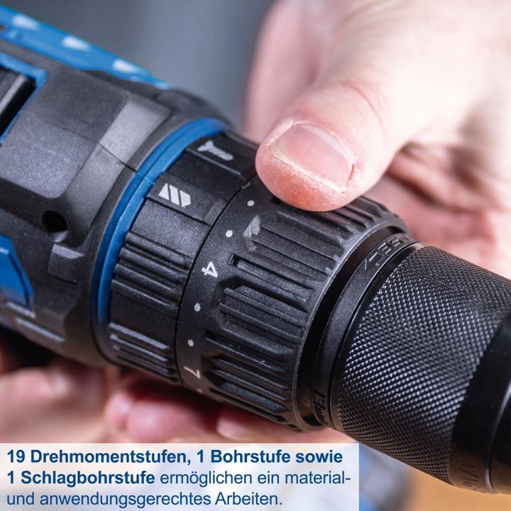 Produktbild Scheppach Akku-Schlagbohrschrauber C-CD45-X (DIY) (Akkubetrieb)