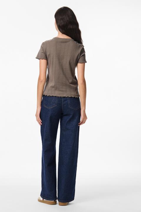 Actual product image Pieces Pcmarie Ss O-Neck Poin Top Jrs Noos Bc (XXL)