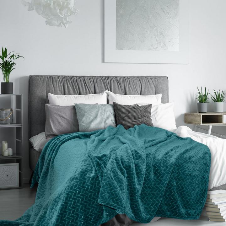 Actual product image Eurofirany D91 / K / CINDY 220X200 C.TUR FLA (200 x 220 cm)