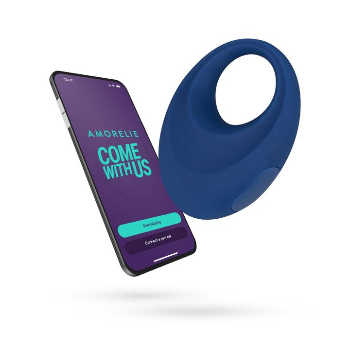 Image du produit Amorelie Grow Anneau pénien contrôlé par application (3.20 cm)