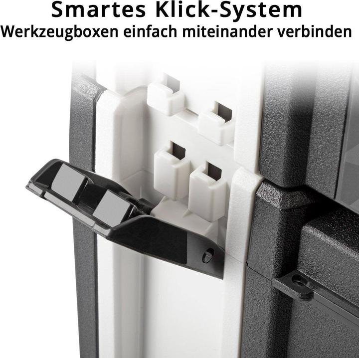 Produktbild Stahlwerk Toolbox Grösse M 443 x 310 x 151 mm stapelbare Systembox mit Tragegriff (1 Teile)