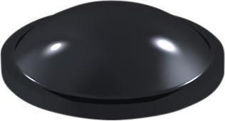 Immagine prodotto RND Components Piedini in gomma, emisferici, 6,4x6,4x1,9 mm, 65 Shore A, neri