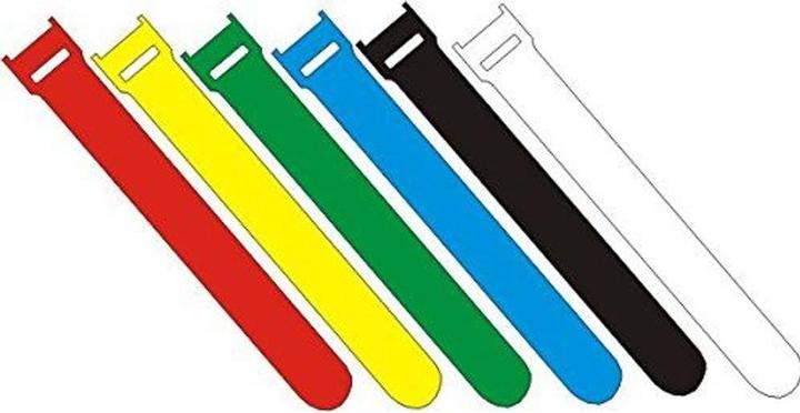Image du produit Fastech ETK-3-2 Cabel Strap, noir (Serre-câbles velcro, 200 mm, 100 pcs)
