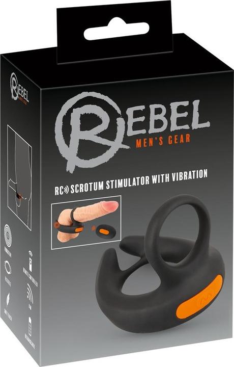 Rebel RC Scrotum Stimulator with Vibrations (4.60 cm)