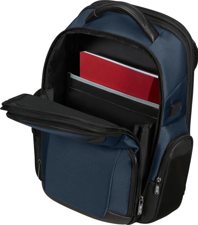 Actual product image Samsonite Laptoprugzak - Pro-Dlx 6 15.6 inch Uitbreidbaar 21/26 l - Blue (26 l)