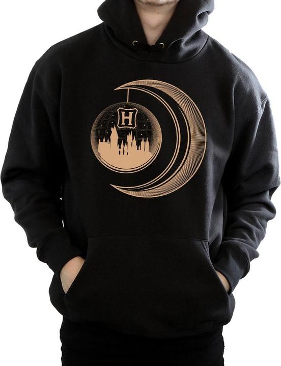 Immagine prodotto Hogwarts Moon Felpa con Cappuccio Uomo (XL)