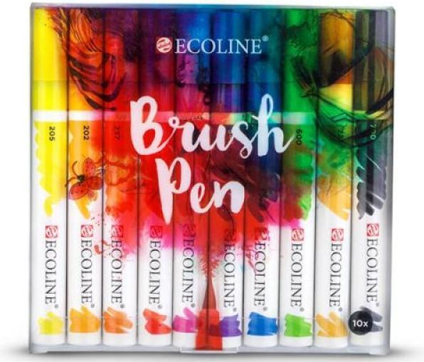 Produktbild Talens Ecoline (Mehrfarbig, 10 x)