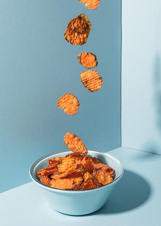 Produktbild KoRo Getrocknete Bio Süsskartoffel Chips (200 g)