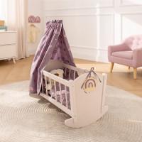 Produktbild Howa Puppenwiege Puppenbett Rainbow