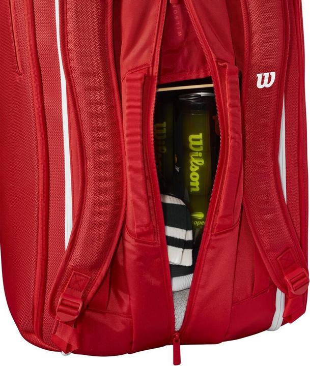 Actual product image Wilson Super Tour Rot 15er Schlägertasche (15R)