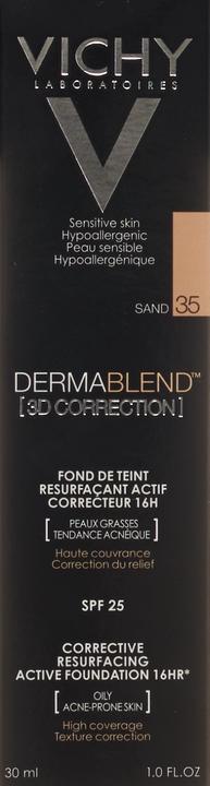 Produktbild Vichy Dermablend (3D Correction) Hautunebenheiten optisch korrigierendes Make-up (35 Sand)