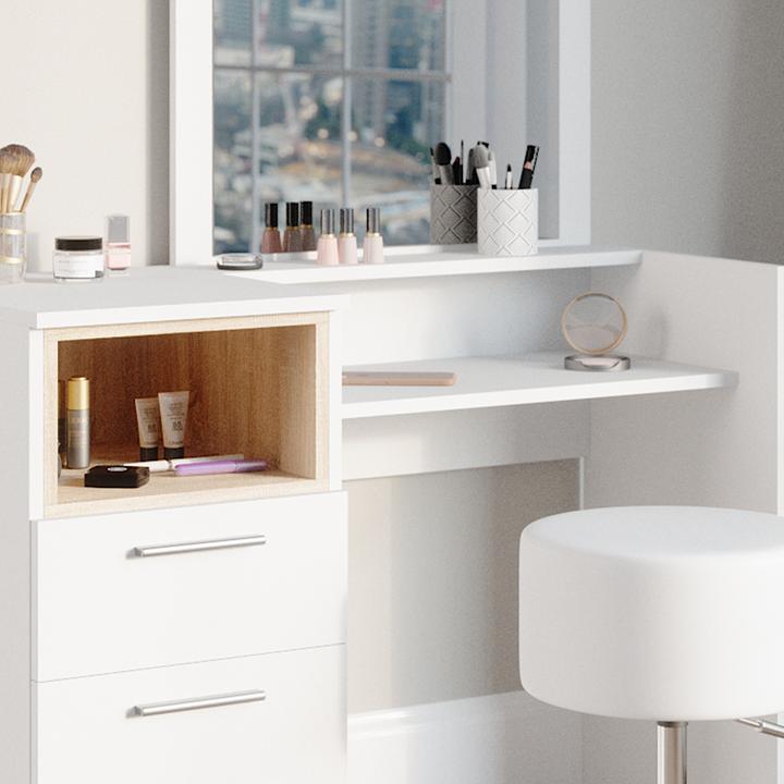 Produktbild Vicco Beatrice mit Hocker (100 x 42 x 149 cm)