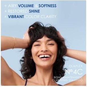 Actual product image Olaplex No. 4C Bond Maintenance Clarifying Shampoo (250 ml, Liquid shampoo)