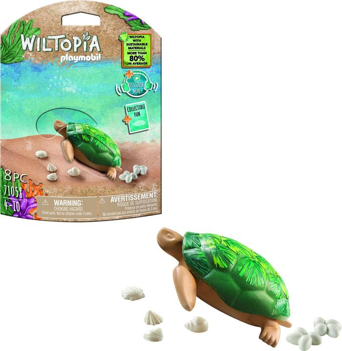 Produktbild Playmobil Riesenschildkröte (71058, Playmobil Wiltopia)
