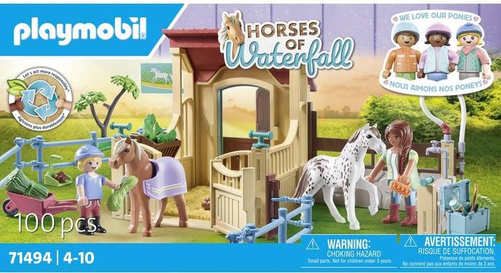 Produktbild Playmobil Reitstall (71494, Playmobil Horses of Waterfall)