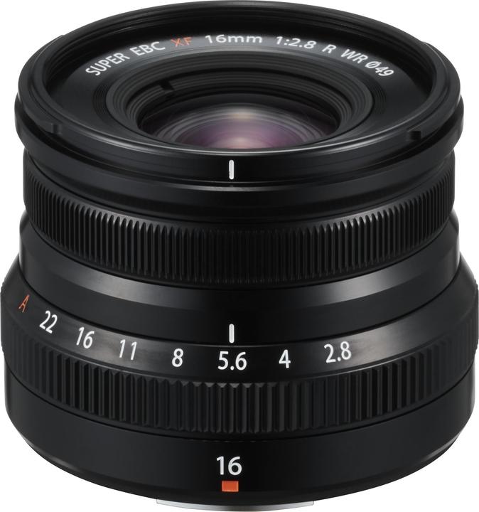Actual product image Fujifilm 16mm f/2.8 R WR Fujinon XF (Fujifilm X, APS-C / DX)