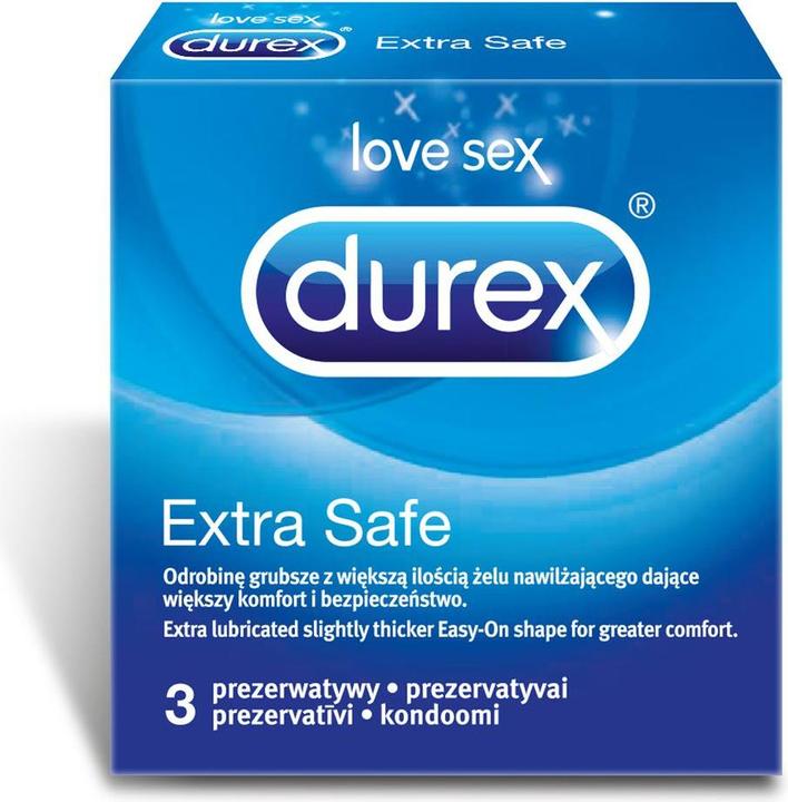 Immagine prodotto Durex Preservativi Extra Safe - Variante: 3 pezzi (3 pz.)