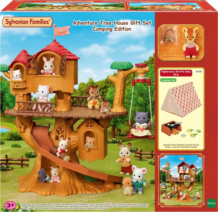 Image du produit Sylvanian Families Coffret cadeau Treehouse - édition camping