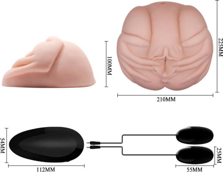 Actual product image Crazy Bull Vagina and Anal