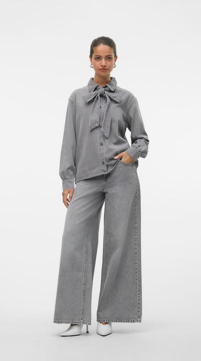 Actual product image Vero Moda VMANNET Mittlere Taille Weiter Beinschnitt Jeans Weit geschnitten (W25/L32)