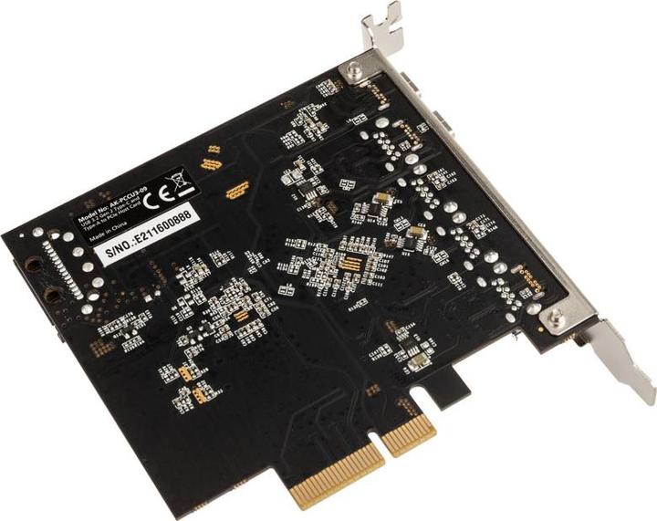 Produktbild Akasa Adapterkarte, 2x USB 3.1 Typ C, 3x USB 3.1 Typ A, 10GBps