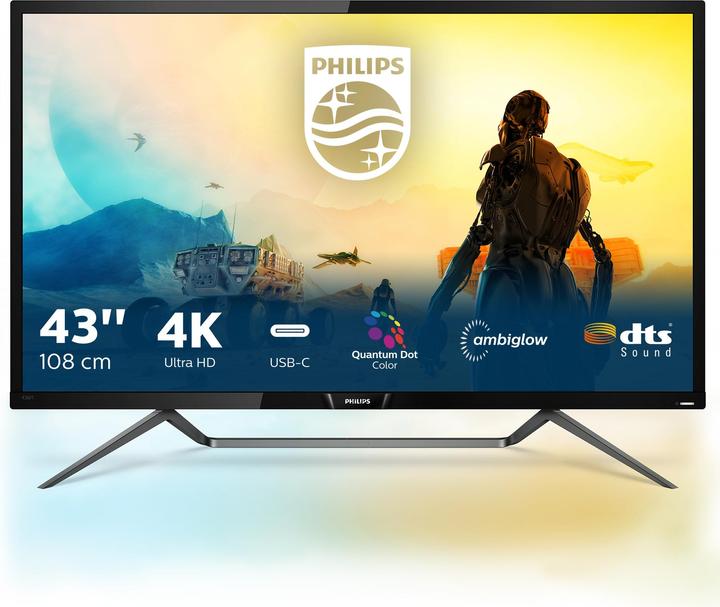 Image du produit Philips 436m6vbpab/00 (3840 x 2160 pixels, 42.50")