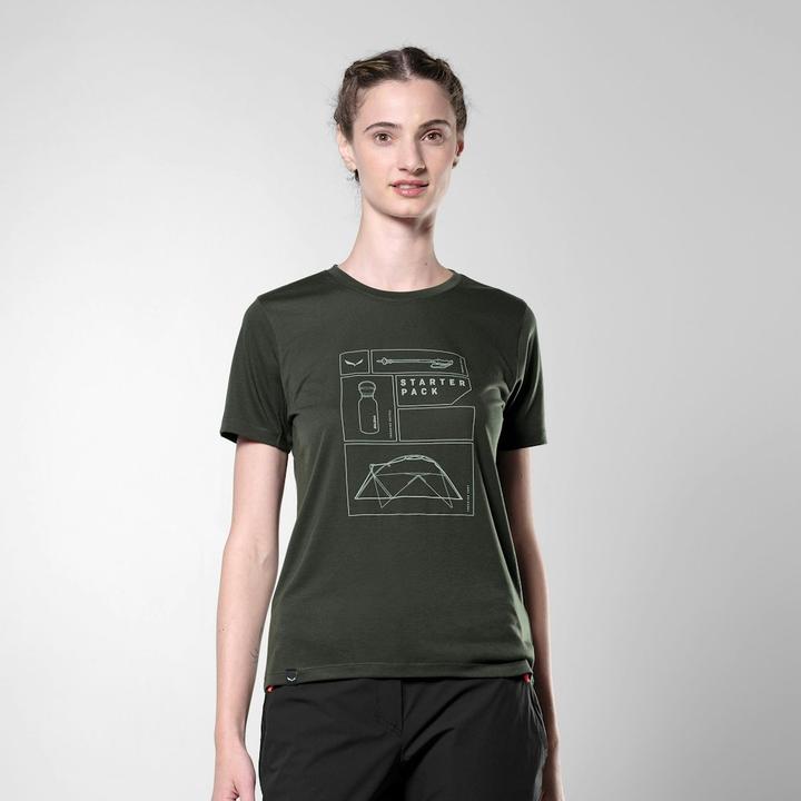 Actual product image Salewa Eagle Pack Dry'Ton T-Shirt Da (42)