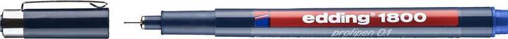 Actual product image Edding Profipen 1800 Fiber Drawing Machine (Blue, 1 x)