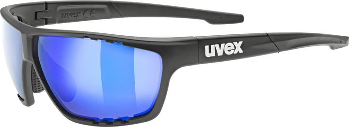Actual product image Uvex Sports sportstyle 706 (Matt black, Blue)