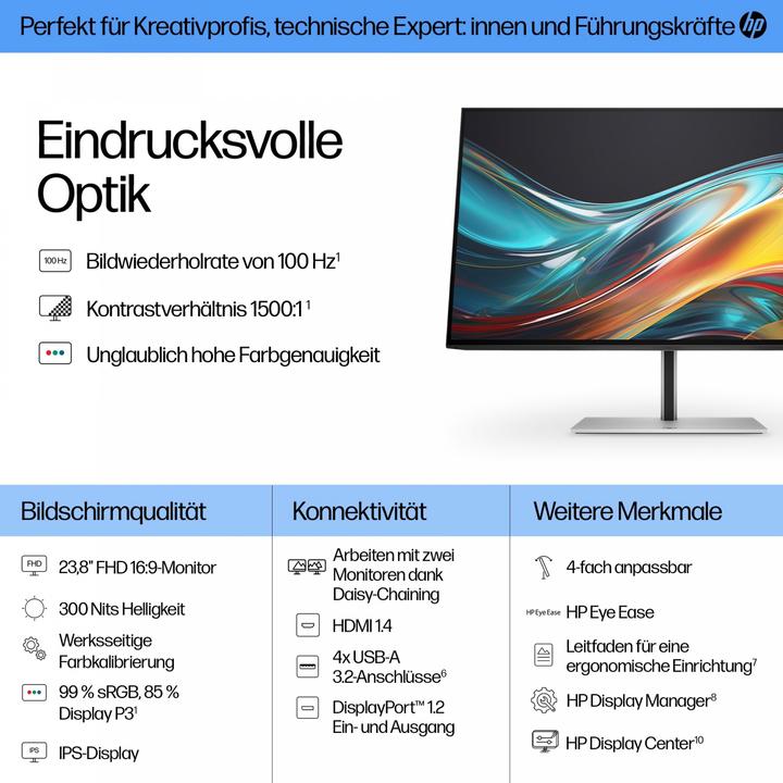 Energie-Label HP 724pf (1920 x 1080 Pixel, 23.80")