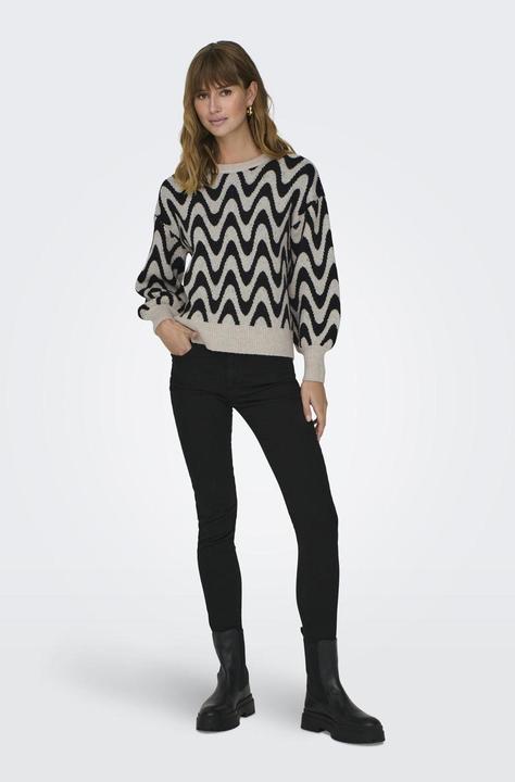 Actual product image Only Patterned knitted jumper (M)
