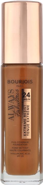 Actual product image Bourjois Always Fabulous 24H Foundation SPF20 (#615 Mocha)