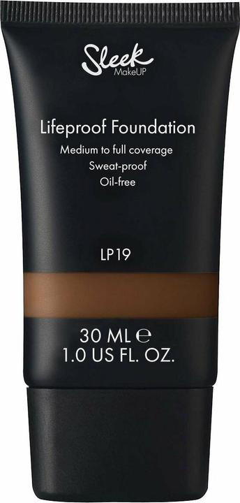 Sleek MakeUP Lifeproof Oil Free High Cover Cream Foundation Lp19 - 30 Ml